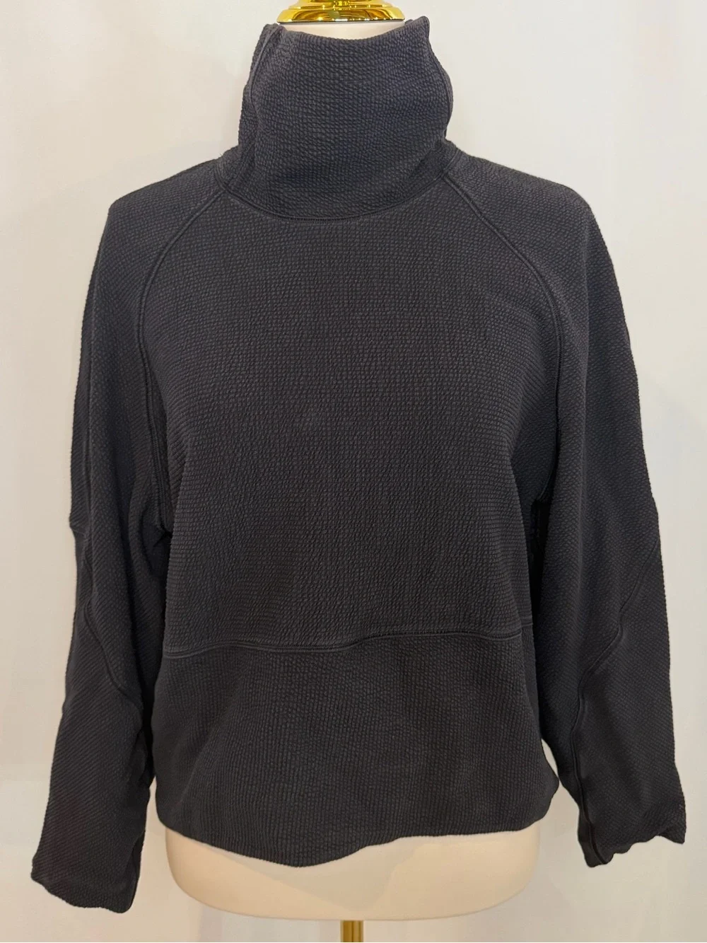 Lululemon Textured Funnel-Neck Pullover